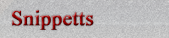 SNIPPETTS